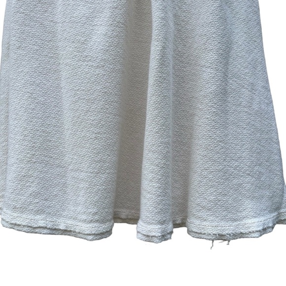 We The Free Boho Cropped Puff Sleeve Cream Flowy Blouse Size S - Picture 3 of 13